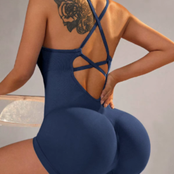 ENTERIZO SHORT COLOR ENTERO