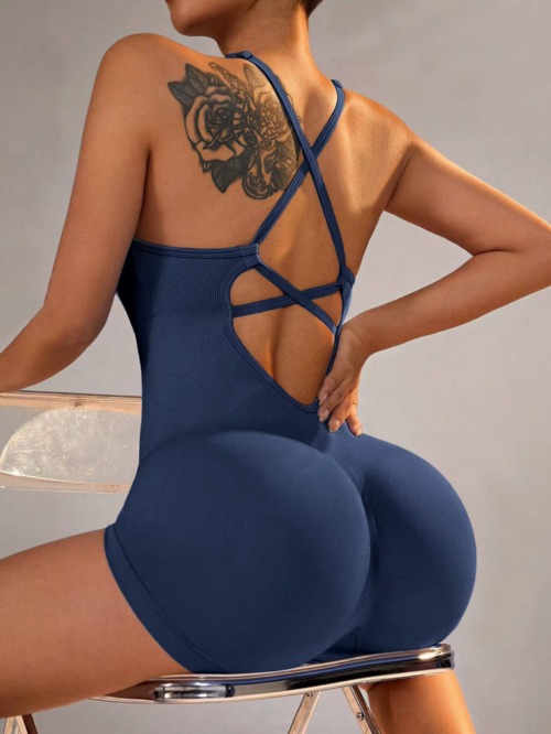 ENTERIZO SHORT COLOR ENTERO