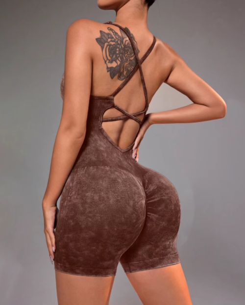 ENTERIZO SHORT EFECTO LAVADO - Image 4