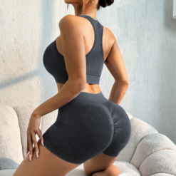 CONJUNTO SHORT RIB EFECTO LAVADO